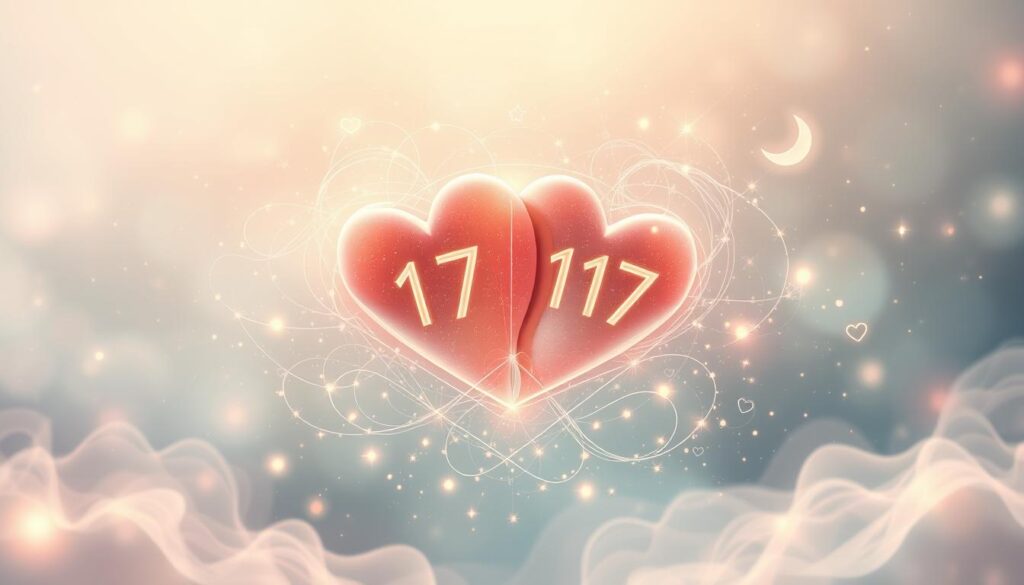 1717 na numerologia do amor