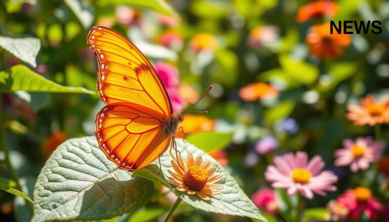 Borboleta laranja significado