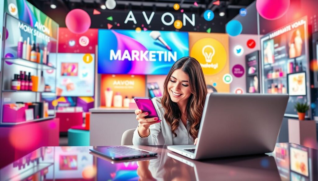 Estratégias de vendas digitais Avon