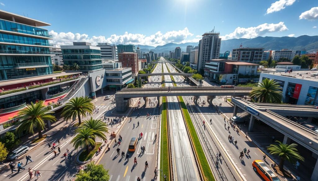 Núcleos de operação da Cidade Sol