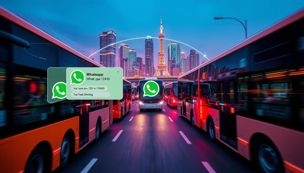 WhatsApp para empresas no transporte rodoviário